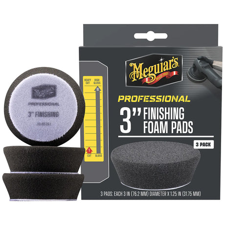 Meguiars Professional 3 Finishing Foam Pads 3Pack