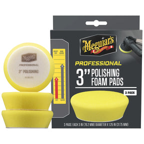 Meguiars Professional 3 Polishing Foam Pads 3Pack