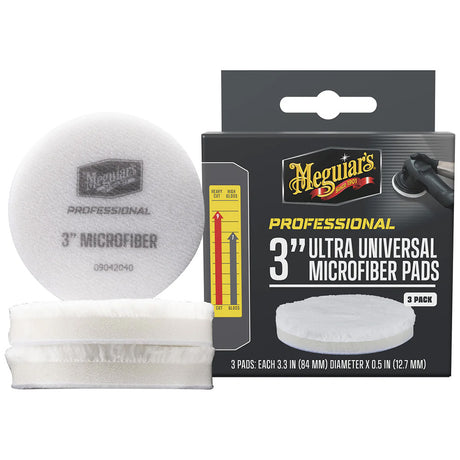 Meguiars Professional 3 Ultra Universal Microfiber Pads 3Pack