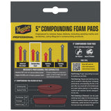 Meguiars Professional 5 Compounding Foam Pads 2Pack