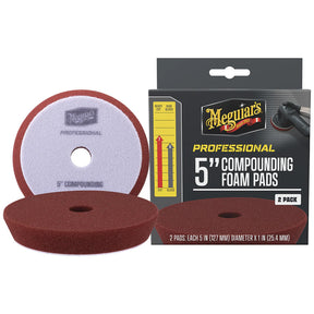 Meguiars Professional 5 Compounding Foam Pads 2Pack