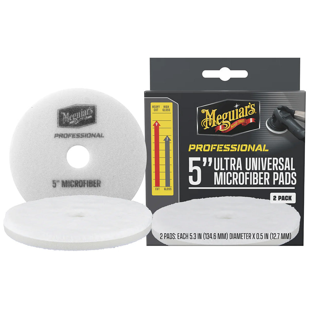 Meguiars Professional 5 Ultra Universal Microfiber Pads 2Pack