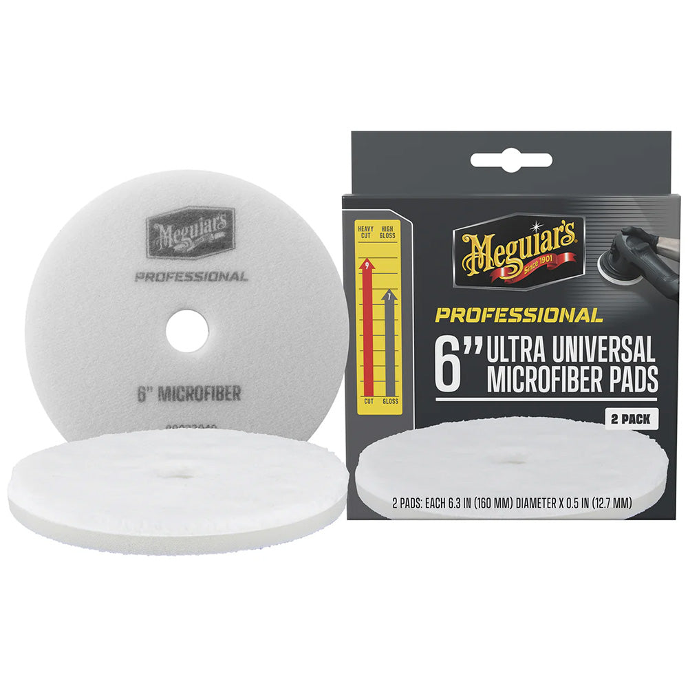 Meguiars Professional 6 Ultra Universal Microfiber Pads 2Pack