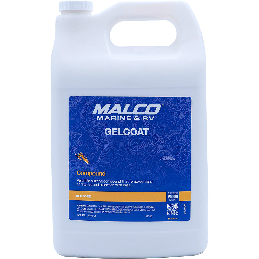 Malco Gel Coat Compound  1 Gallon