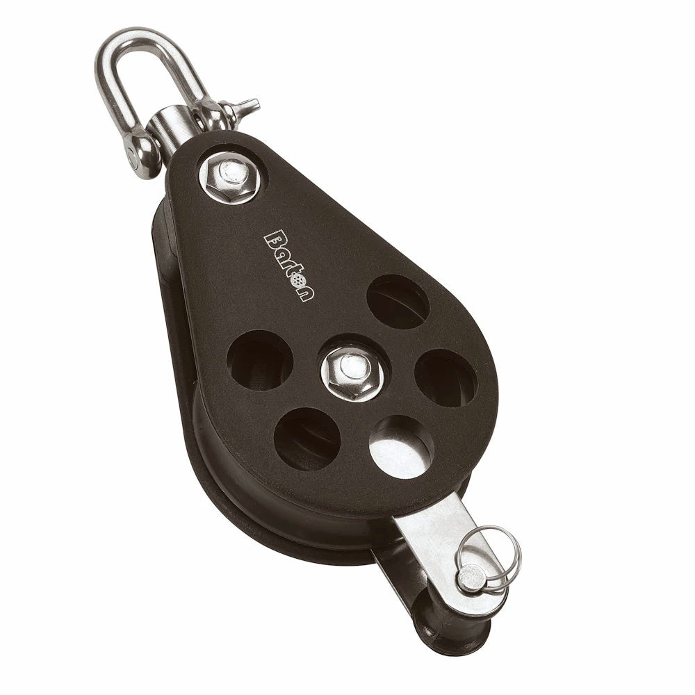Barton Size 5 54mm Plain Bearing Pulley Block Single Swivel  Becket
