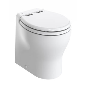 Thetford Silence 2G wWood Polyester Soft Close Seat  Standard Solenoid  High White 24V
