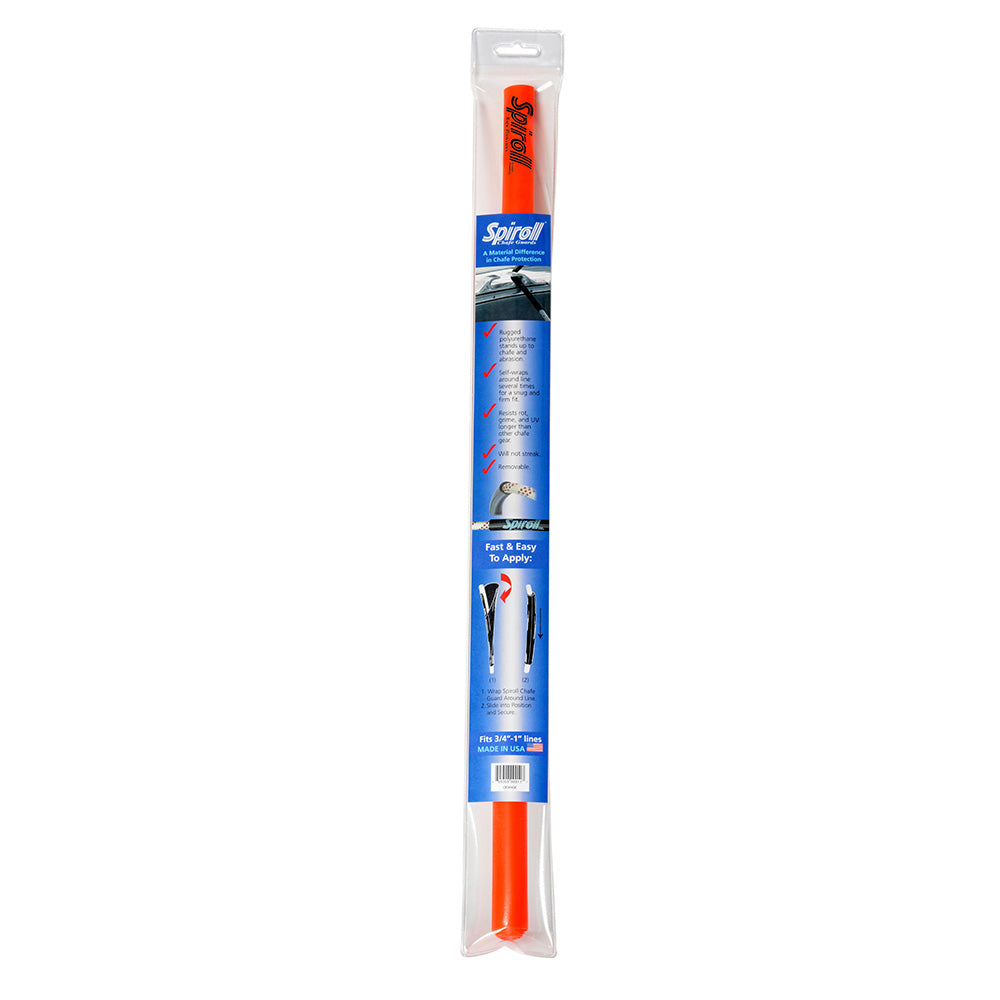 Spiroll Chafe Guard Orange for Lines up to 341 Diameter