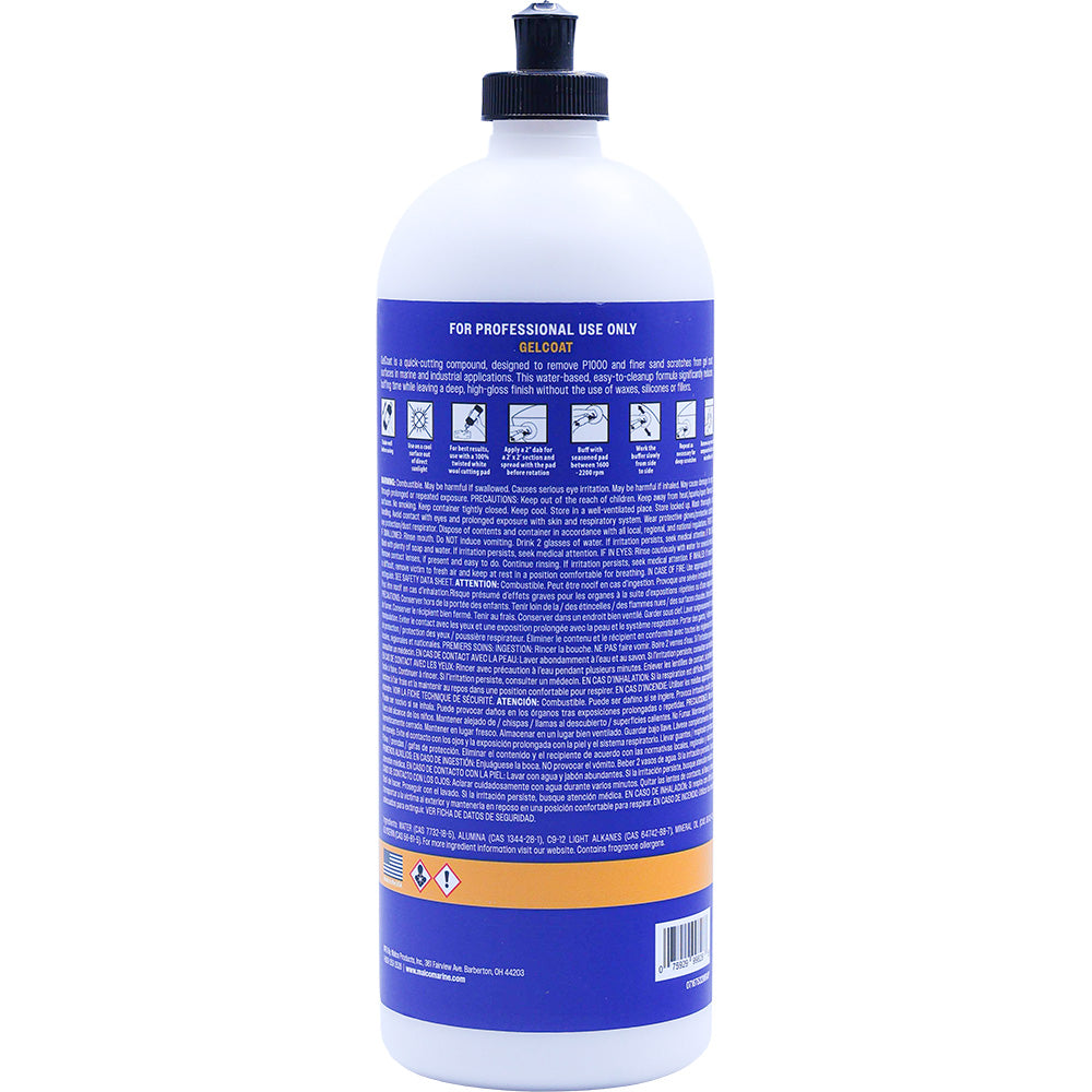 Malco Gel Coat Compound  32oz