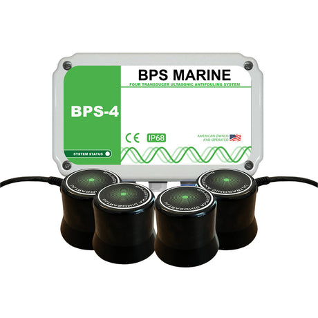 BPS Marine BPS4 4Transducer Ultrasonic Antifouling System  12VDC