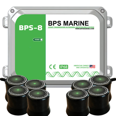 BPS Marine BPS8 8Transducer Ultrasonic Antifouling System  12VDC