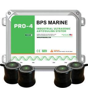 BPS Marine PRO4 4Transducer Ultrasonic Antifouling System  24VDC