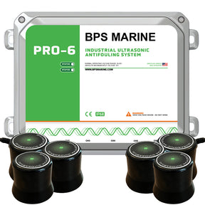 BPS Marine PRO6 6Transducer Ultrasonic Antifouling System  24VDC