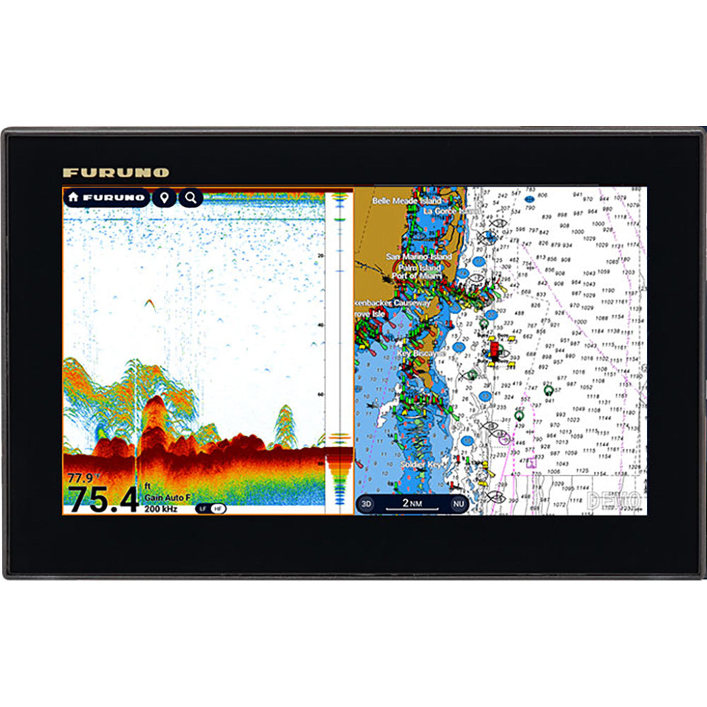 Furuno TZT9E MultiFunction Display FishfinderChartplotter