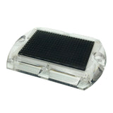 Hydro Glow 35 x 45 Rectangular LED Ultra Thin Solar Pathway Dock Light 2000K  Amber