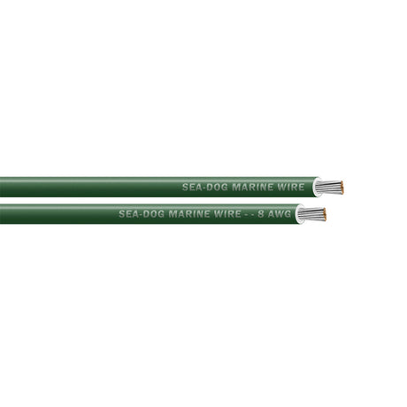 SeDog 8 AWG Green Primary Wire  500 8008047
