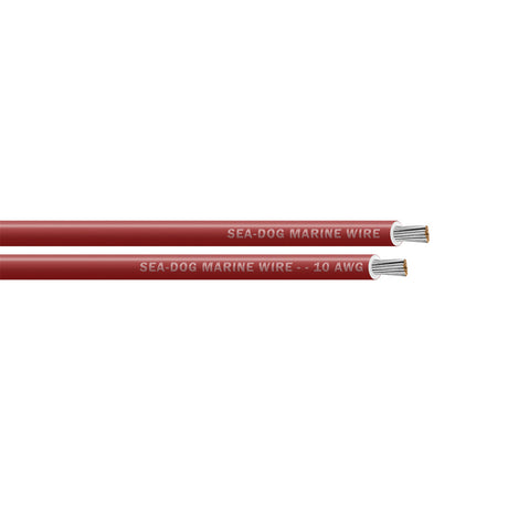SeaDog 10 AWG Red Primary Wire  250 8010024