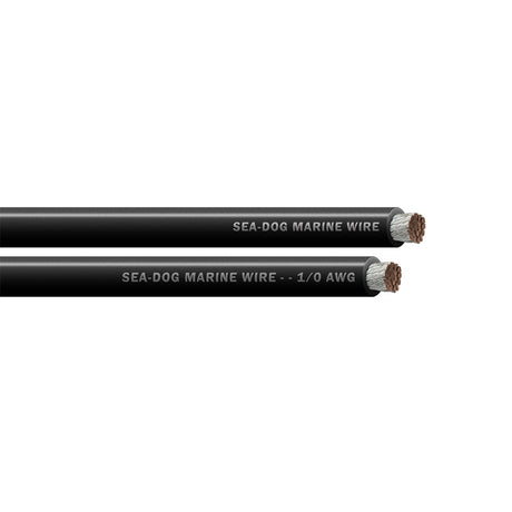 SeaDog 10 AWG Black Battery Cable  25 8011010