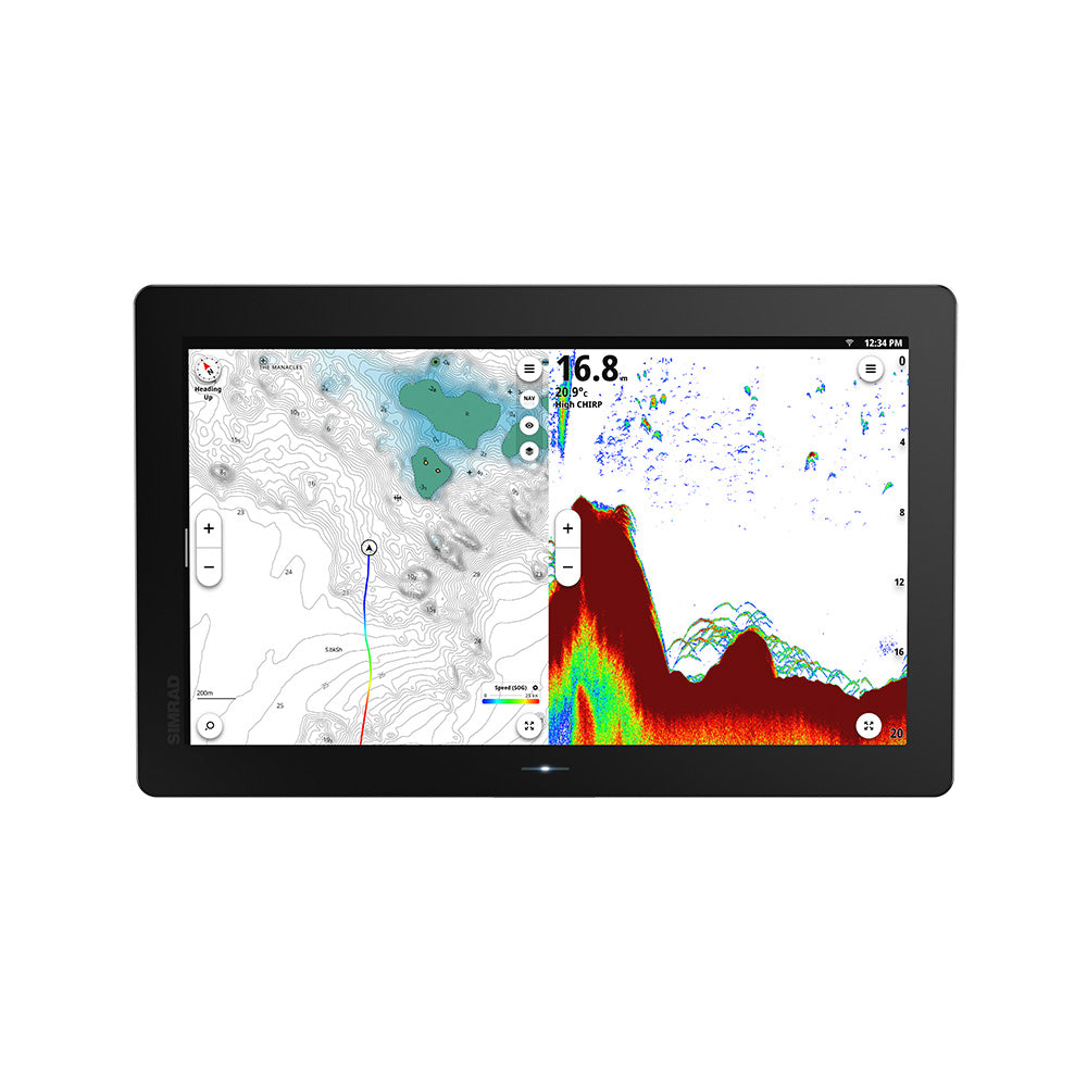 Simrad NSO 4 16 MFD wCMAP Discover X North America Chart