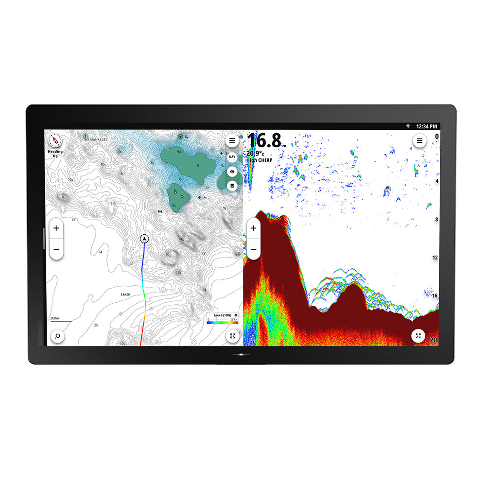 Simrad NSO 4 24 MFD wCMAP Discover X North America Chart
