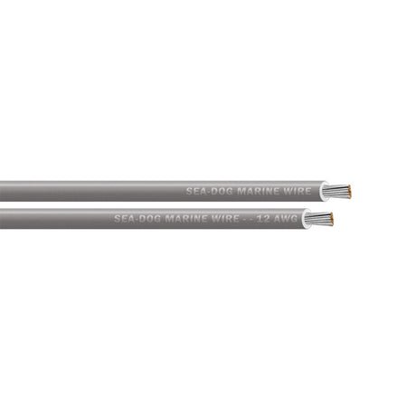 SeaDog 12 AWG Grey Primary Wire  100 8012112