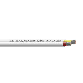 SeaDog 122 AWG Flat Duplex Safety Wire  RedYellow  250 8012224