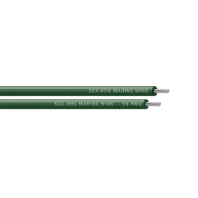 SeaDog 18 AWG Green Primary Wire  25 8018040