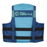Full Throttle Adult Nylon Life Jacket  SM  BlueBlack
