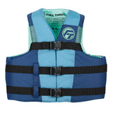 Full Throttle Adult Nylon Life Jacket  SM  BlueBlack