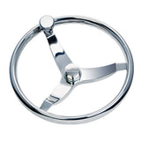 Schmitt Marine Vision Elite Stainless Steel 155 Steering Wheel 7161521FGKR