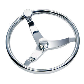 Schmitt Marine Vision Elite Stainless Steel 155 Steering Wheel 7161521FGKR