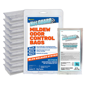 Star Brite NosGUARD Mildew Odor Control Bags Slow Release System  25Pack 89924