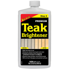 Star brite Premium Teak Brightener  32 oz 81532