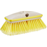 Star brite Deluxe Yellow Soft Wash 8 Brush Head wBumper  Dual Connections 40161