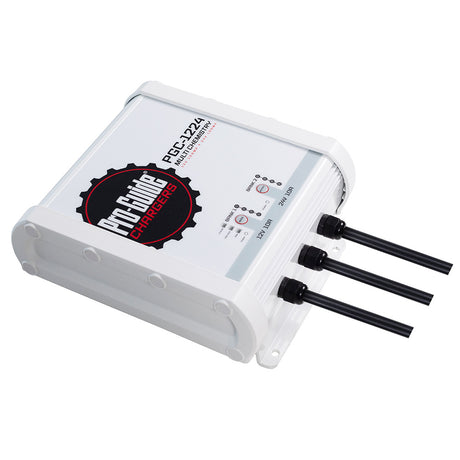 ProGuide 2 Bank OnBoard Battery Charger  1 12V  1 24V  20Amp PGC1224
