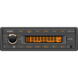 VDO 24V Radio wFM RDS Tuner MP3WMAUSBBluetooth  Orange Illumination TRW323UBOR
