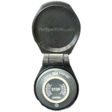 FELL Marine MOB Hub Cover  Flip Top  Black PROD0272