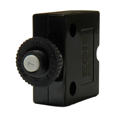 Egis 7A Push Button Panel Mount Circuit Breaker  Spade Terminal 471107