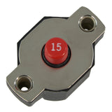 Egis 15A Push Button Circuit Breaker  Reset Only 471215