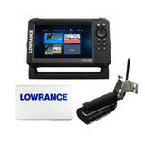 Lowrance Eagle 7 wSplitShot TM Transducer  Inland Charts  Suncover 00016658001
