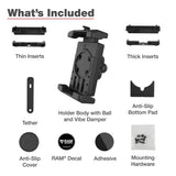 Ram Mount RAM QuickGrip Pro XL Phone Holder wBall  Vibration Damper RAMHOLPD7BVU