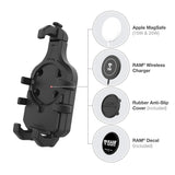 Ram Mount RAM QuickGrip Pro Phone Holder wBall  Vibration Damper RAMHOLPD5BVU