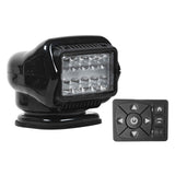 Golight Stryker ST Series LED Hybrid Light  Permanent Mount  Wired Dash Remote  12V  Black 30218ST
