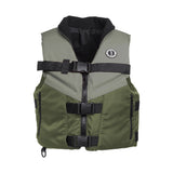 Mustang Accel Foam Vest  GreenGrey  Medium MV4627833M