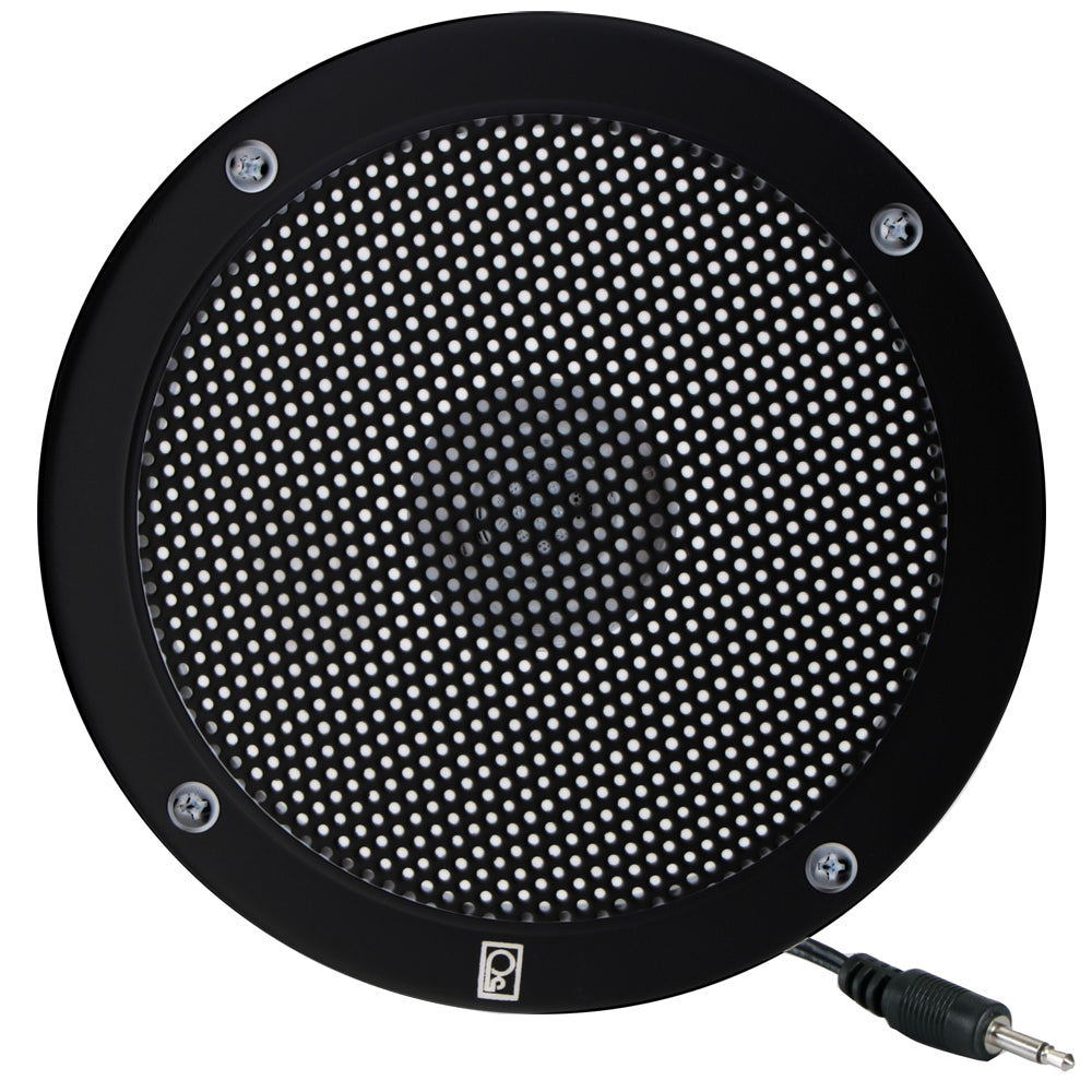 PolyPlanar MA1000 5 VHF Extension Speaker  Black