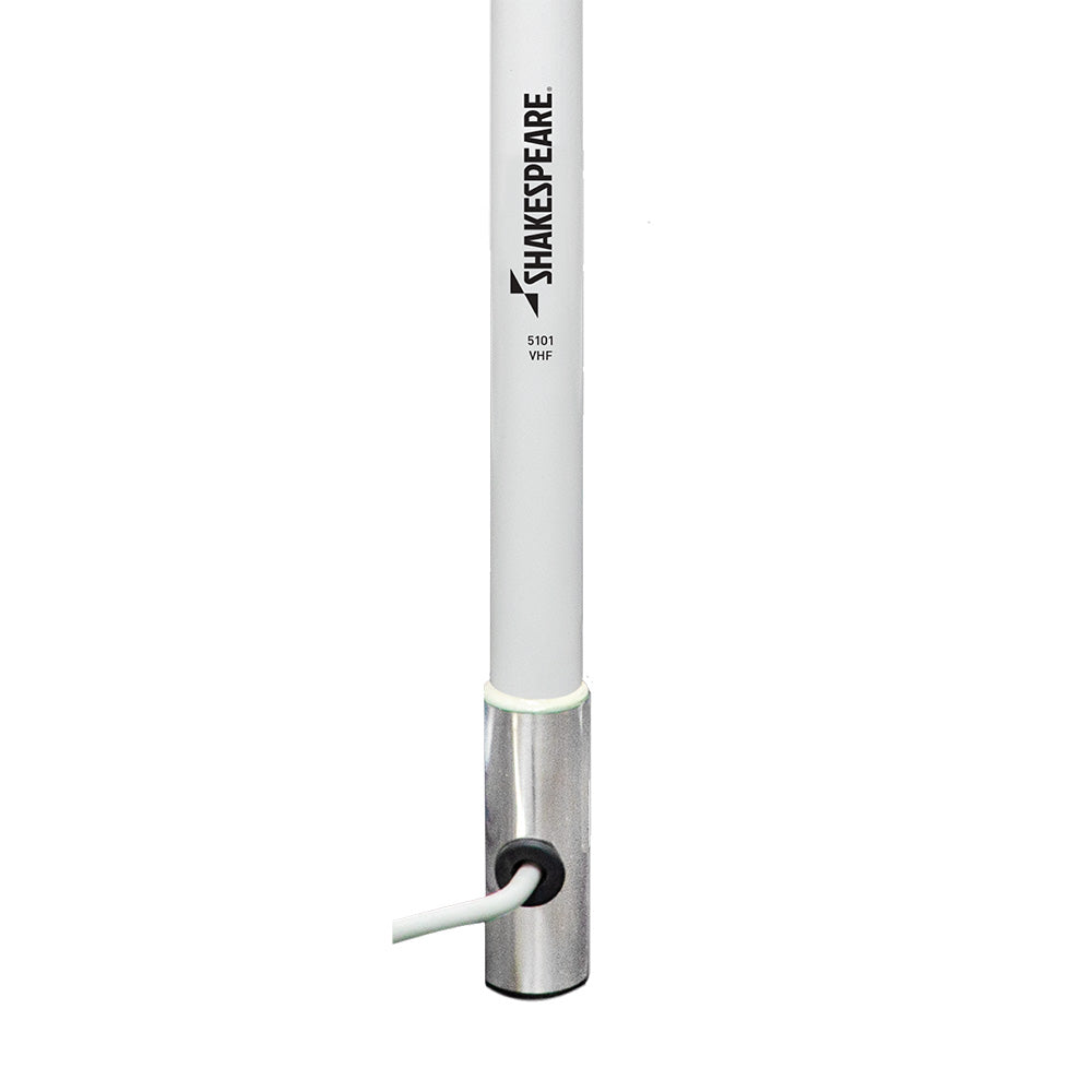 Shakespeare 5101 8 Classic VHF Antenna w15 RG58 Cable  White