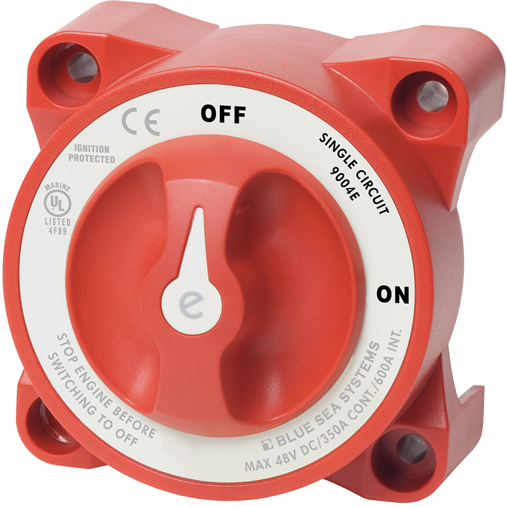 Blue Sea 9004e eSeries Battery Switch Single Circuit ONOFF wAlternator Field Disconnect