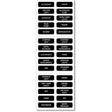 Blue Sea 8030 DC Panel Basic 30 Label Set