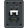 Blue Sea 8079 AC Main Only Circuit Breaker Panel  White Switches