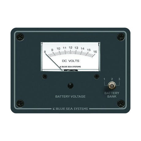 Blue Sea 8015 DC Analog Voltmeter wPanel