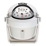 Ritchie B51W Explorer Compass  Bracket Mount  White
